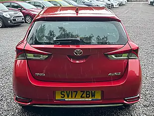 Used 2017 Toyota Auris Icon Vermillion Red - Interior and Exterior details 6