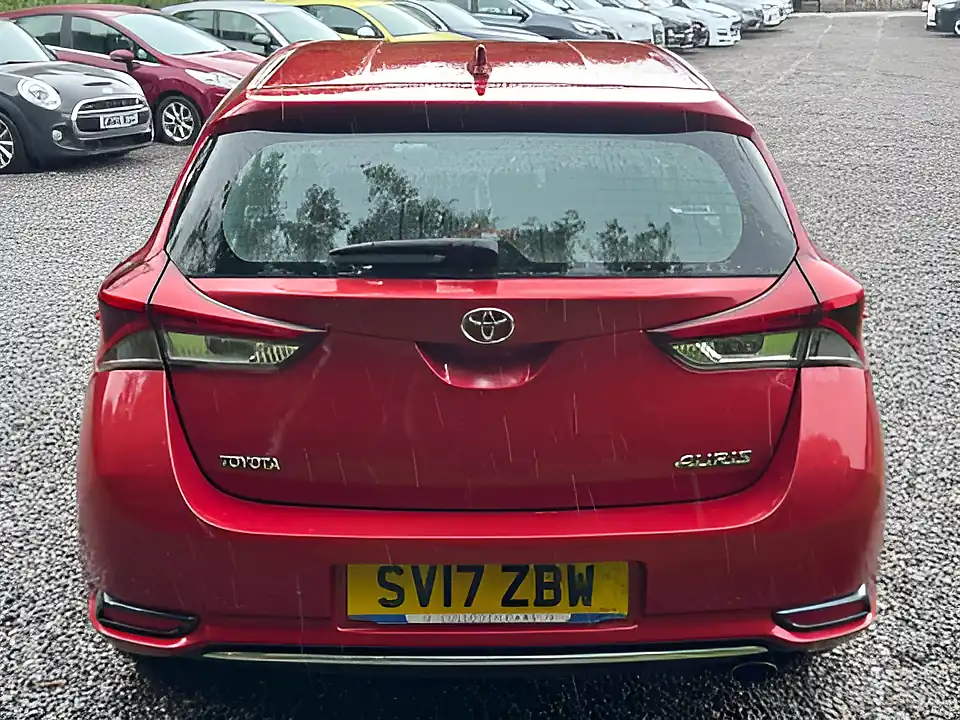 Used 2017 Toyota Auris Icon Vermillion Red - Interior and Exterior details 6