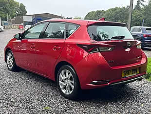 Used 2017 Toyota Auris Icon Vermillion Red - Interior and Exterior details 7