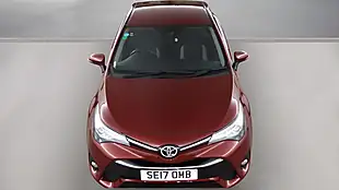 Used 2017 Toyota Avensis Business Edition Red - Interior and Exterior details 8
