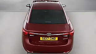 Used 2017 Toyota Avensis Business Edition Red - Interior and Exterior details 9
