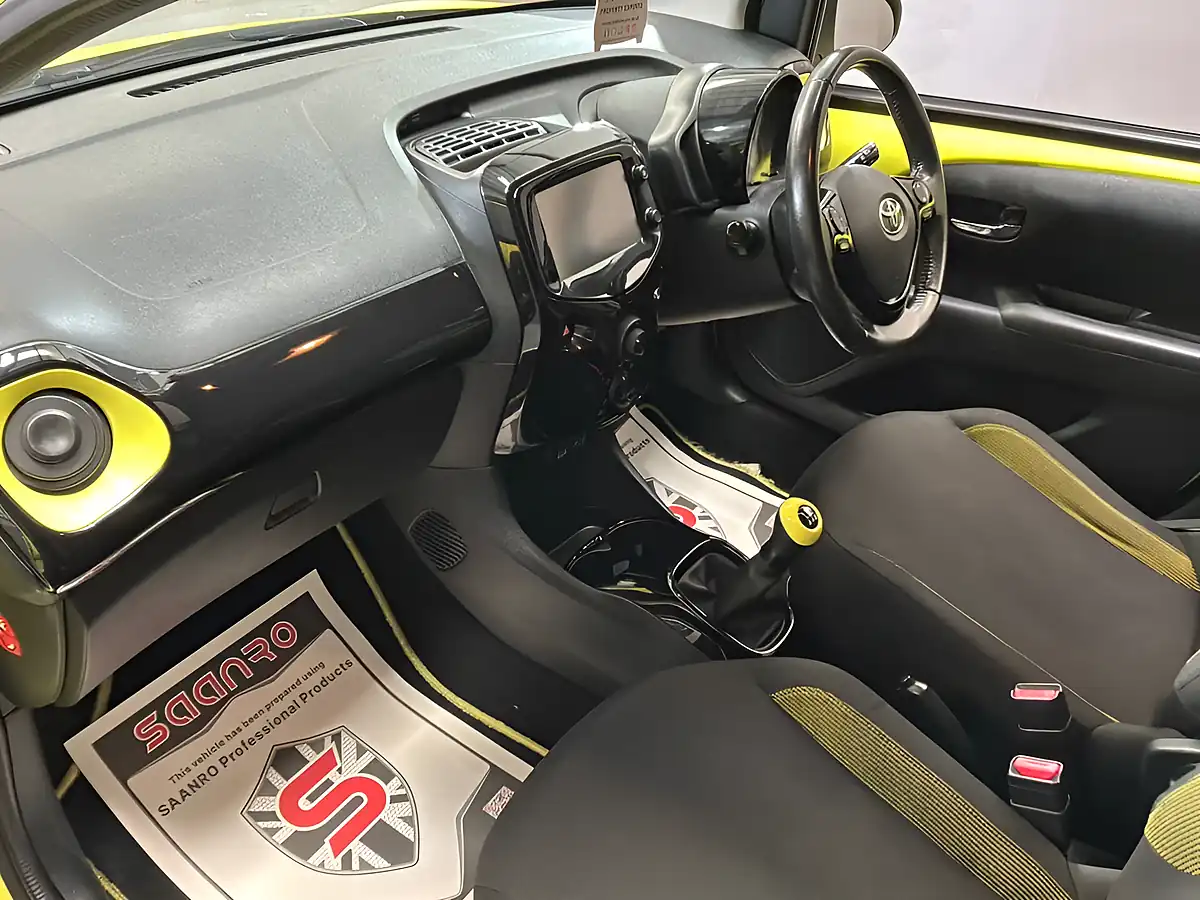 Used 2017 Toyota Aygo X-Cite 3 Yellow - Interior and Exterior details 12