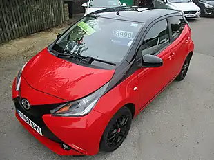 Used 2017 Toyota Aygo X-Cite 4 Red - Interior and Exterior details 2