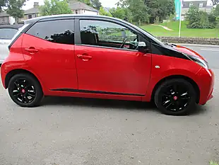 Used 2017 Toyota Aygo X-Cite 4 Red - Interior and Exterior details 6
