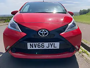 Used 2017 Toyota Aygo X-Play Red - Interior and Exterior details 7