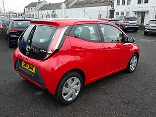 Used 2017 Toyota Aygo X-Play Red - Interior and Exterior details 5