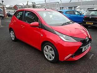 Used 2017 Toyota Aygo X-Play Red - Interior and Exterior details 8