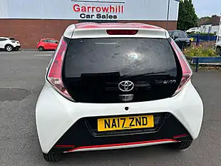 Used 2017 Toyota Aygo X-Press White - Interior and Exterior details 8
