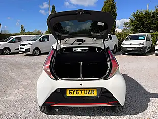 Used 2017 Toyota Aygo X-Press White - Interior and Exterior details 11