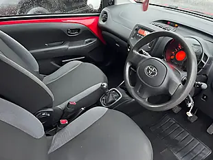 Used 2017 Toyota Aygo X Red - Interior and Exterior details 13