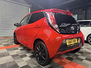 Used 2017 Toyota Aygo X-Style Red - Interior and Exterior details 9