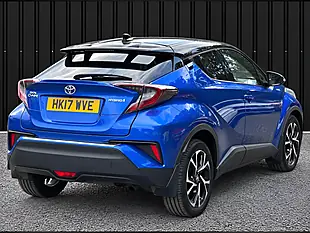 Used 2017 Toyota C-Hr Dynamic Blue - Interior and Exterior details 8