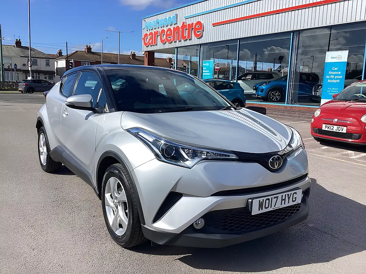 Used 2017 Toyota C-Hr Icon Silver - Front View