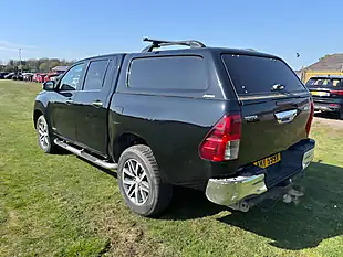 Used 2017 Toyota Hilux Invincible Black - Interior and Exterior details 2