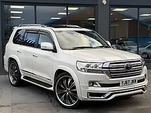 Used 2017 Toyota Land Cruiser Amazon White - Interior and Exterior details 2