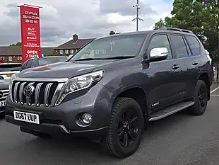 Used 2017 Toyota Land Cruiser Invincible X Grey - Interior and Exterior details 2