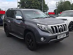 Used 2017 Toyota Land Cruiser Invincible X Grey - Interior and Exterior details 4