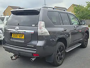 Used 2017 Toyota Land Cruiser Invincible X Grey - Interior and Exterior details 6