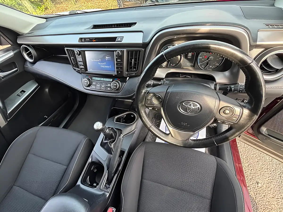 Used 2017 Toyota RAV4 Business Edition Maroon - Interior and Exterior details 13