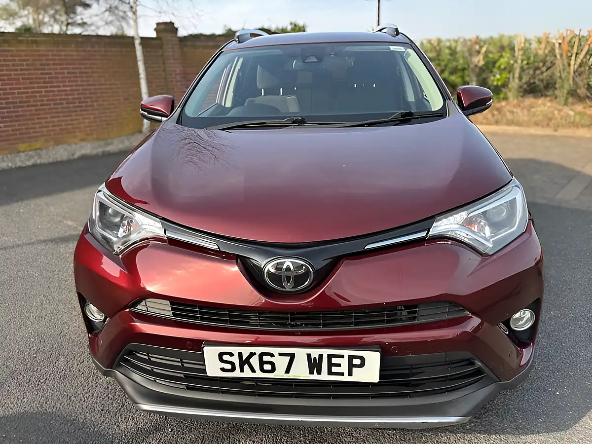 Used 2017 Toyota RAV4 Business Edition Maroon - Interior and Exterior details 2