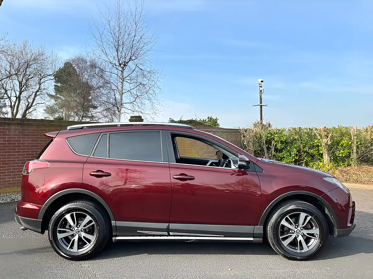 Used 2017 Toyota RAV4 Business Edition Maroon - Interior and Exterior details 4