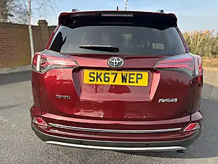 Used 2017 Toyota RAV4 Business Edition Maroon - Interior and Exterior details 6