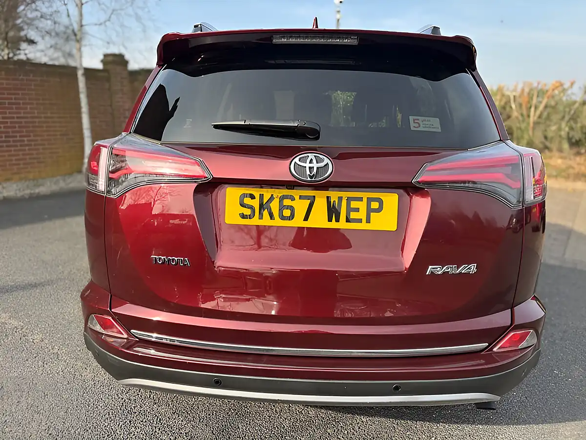 Used 2017 Toyota RAV4 Business Edition Maroon - Interior and Exterior details 6