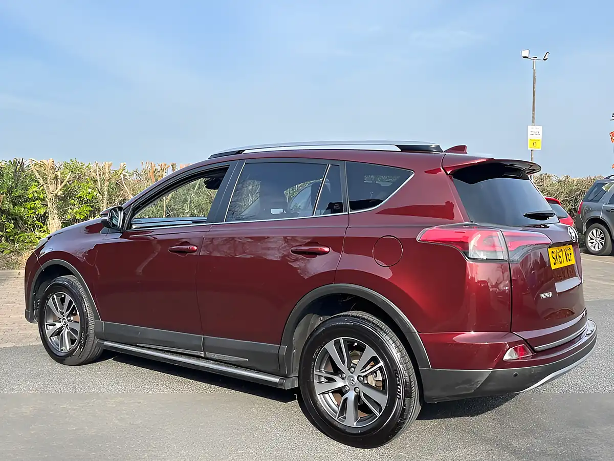 Used 2017 Toyota RAV4 Business Edition Maroon - Interior and Exterior details 9