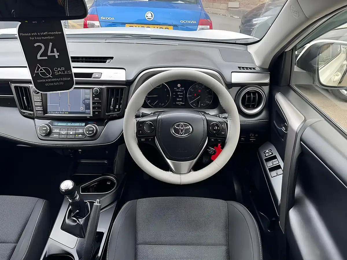 Used 2017 Toyota RAV4 Business Edition White - Interior and Exterior details 11