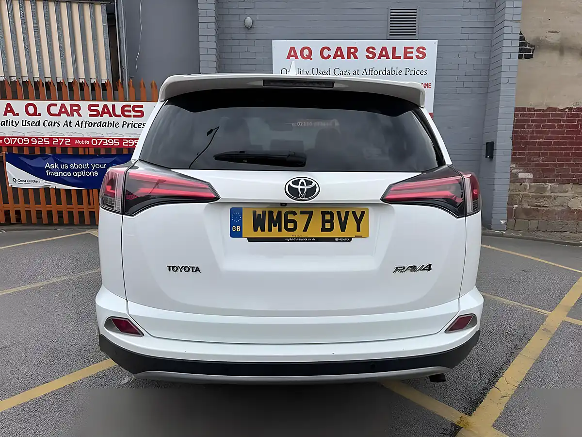 Used 2017 Toyota RAV4 Business Edition White - Interior and Exterior details 6