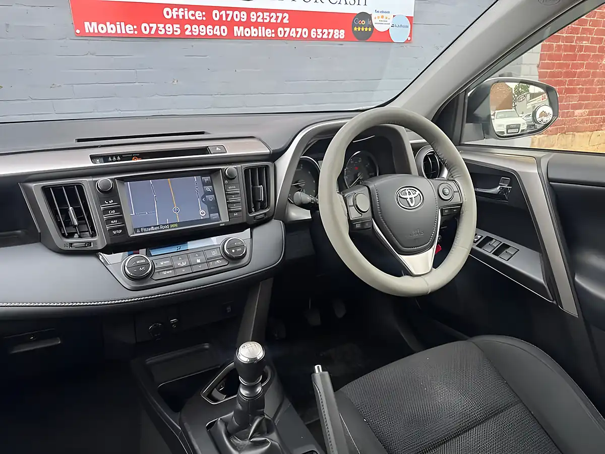 Used 2017 Toyota RAV4 Business Edition White - Interior and Exterior details 9