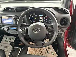 Used 2017 Toyota Yaris Bi-Tone Black - Interior and Exterior details 2