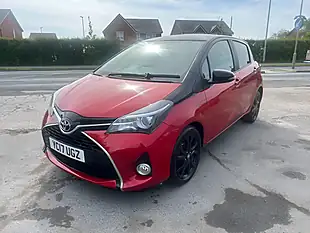 Used 2017 Toyota Yaris Design Red - Interior and Exterior details 10