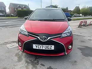 Used 2017 Toyota Yaris Design Red - Interior and Exterior details 11