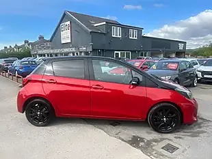 Used 2017 Toyota Yaris Design Red - Interior and Exterior details 2