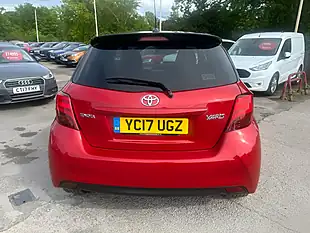 Used 2017 Toyota Yaris Design Red - Interior and Exterior details 4
