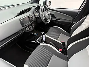 Used 2017 Toyota Yaris Design White - Interior and Exterior details 2
