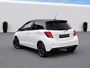 Used 2017 Toyota Yaris Design White - Interior and Exterior details 8