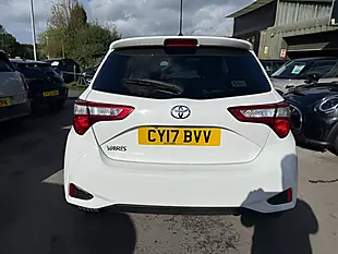 Used 2017 Toyota Yaris Design White - Interior and Exterior details 8