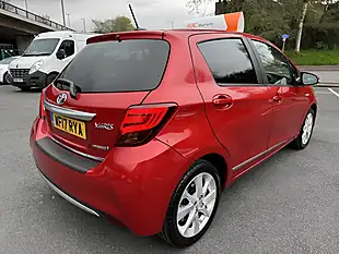 Used 2017 Toyota Yaris Excel M-Drive S Red - Interior and Exterior details 13