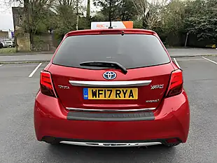 Used 2017 Toyota Yaris Excel M-Drive S Red - Interior and Exterior details 14
