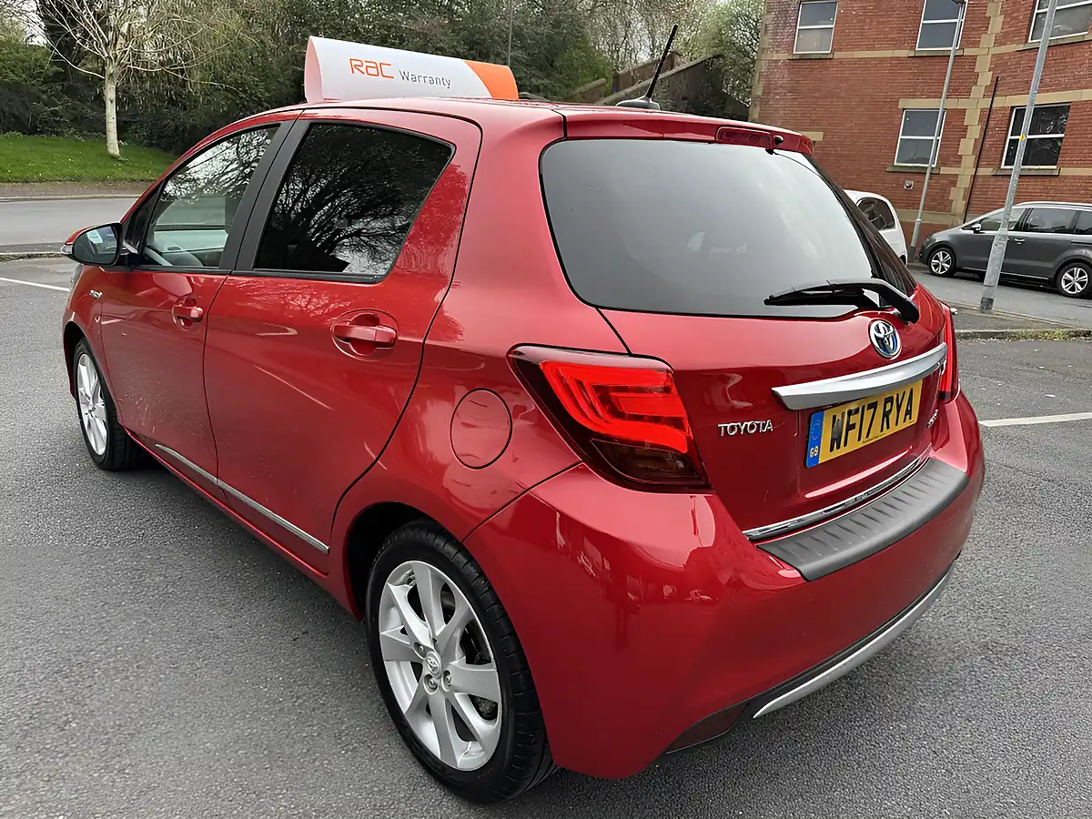 Used 2017 Toyota Yaris Excel M-Drive S Red - Interior and Exterior details 15