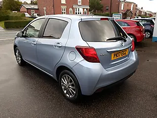 Used 2017 Toyota Yaris Icon Clearwater Blue - Interior and Exterior details 2