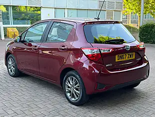 Used 2017 Toyota Yaris Icon Red - Interior and Exterior details 6