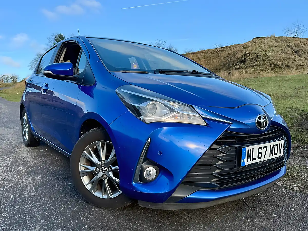 Used 2017 Toyota Yaris Icon Tech Blue - Interior and Exterior details 12