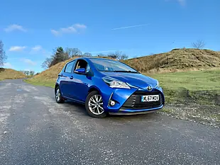 Used 2017 Toyota Yaris Icon Tech Blue - Interior and Exterior details 13