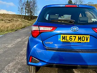 Used 2017 Toyota Yaris Icon Tech Blue - Interior and Exterior details 14