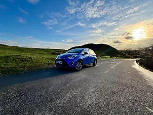 Used 2017 Toyota Yaris Icon Tech Blue - Interior and Exterior details 15
