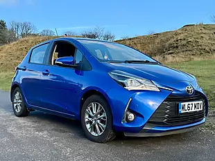 Used 2017 Toyota Yaris Icon Tech Blue - Interior and Exterior details 16