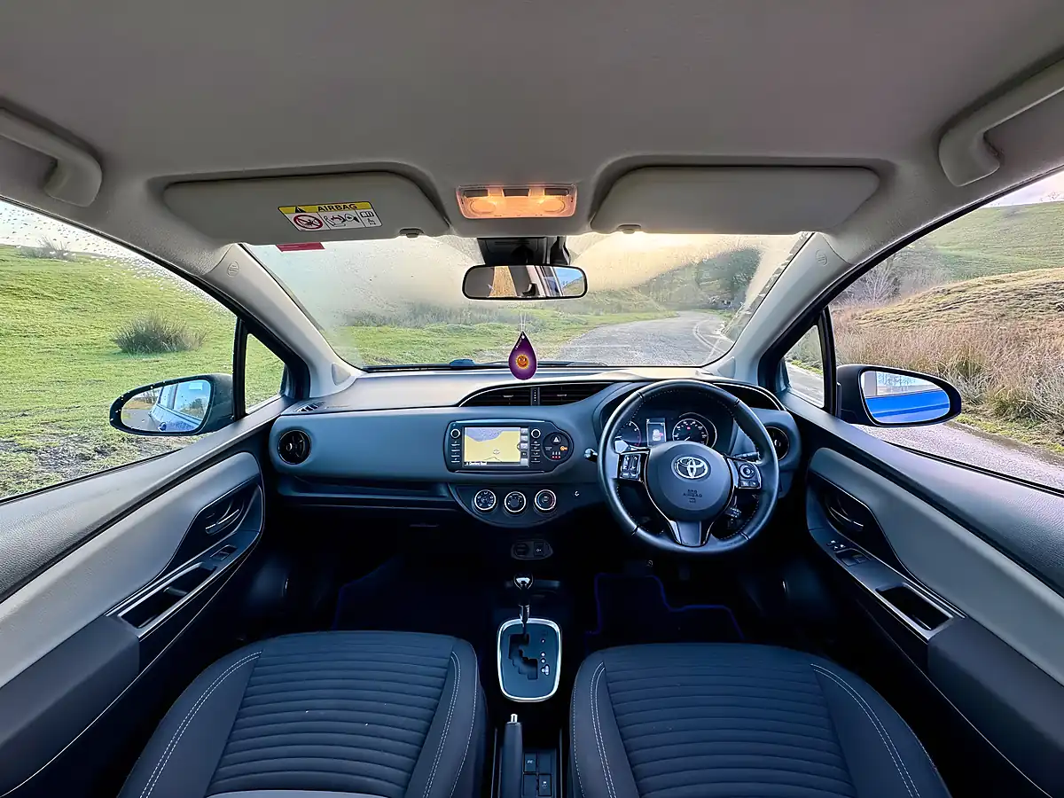 Used 2017 Toyota Yaris Icon Tech Blue - Interior and Exterior details 17
